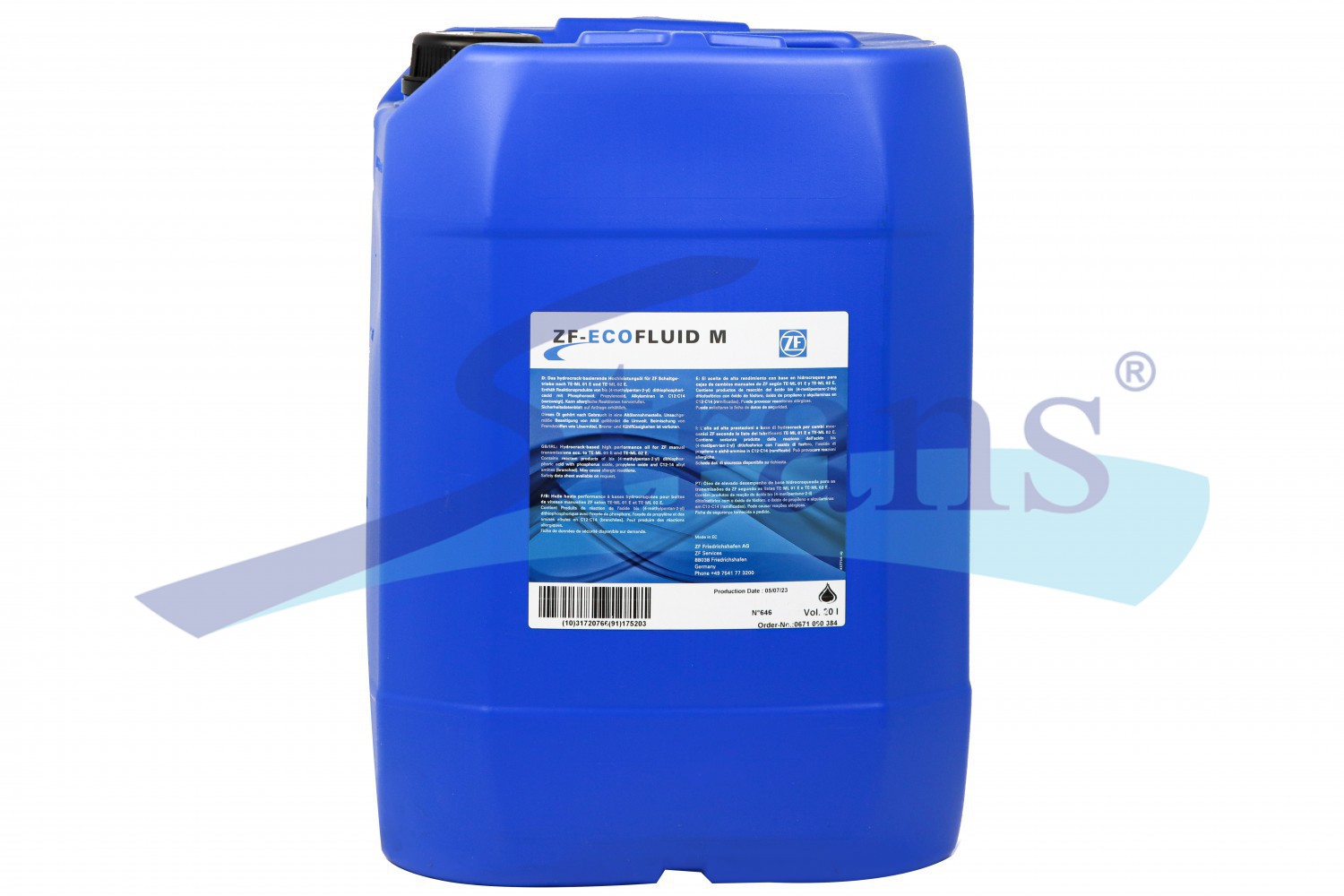 Transmission Oil Zf Ecofluid M 75W80 Gl-4 20L 175203 buy in